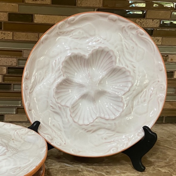 ROMERTOPF RECO Terra-Cotta/white plate shell - Picture 2 of 2